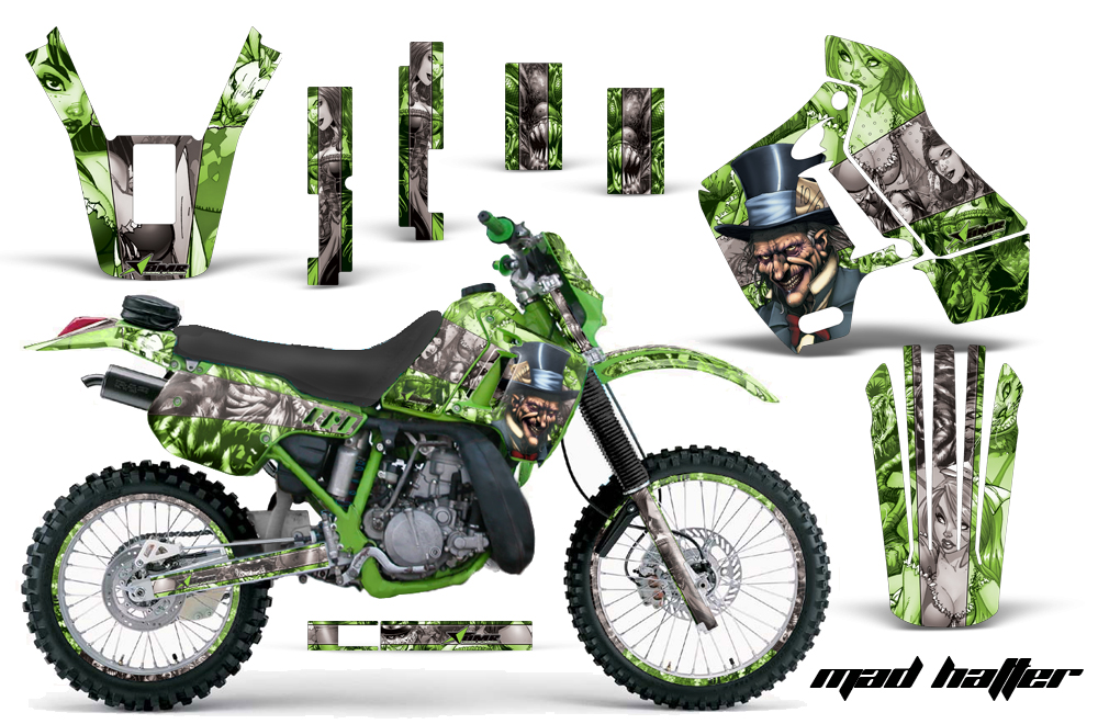 Kawasaki KDX 200 89-94 NP Graphic Kit MH GS NPs